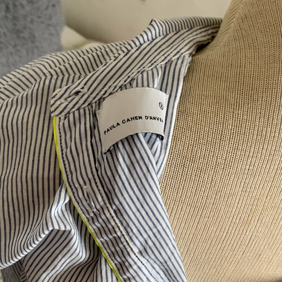 Backwards button-up shirt size 10-12 - Picture 12 of 13